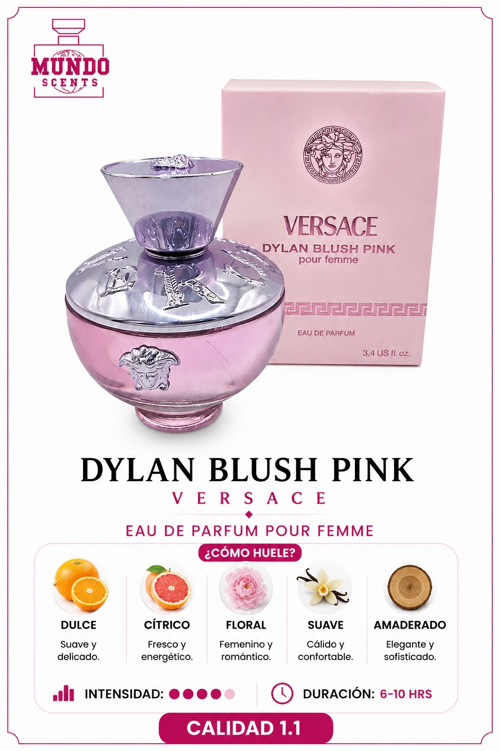Versace Dylan Blush Pink - Calidad 1.1