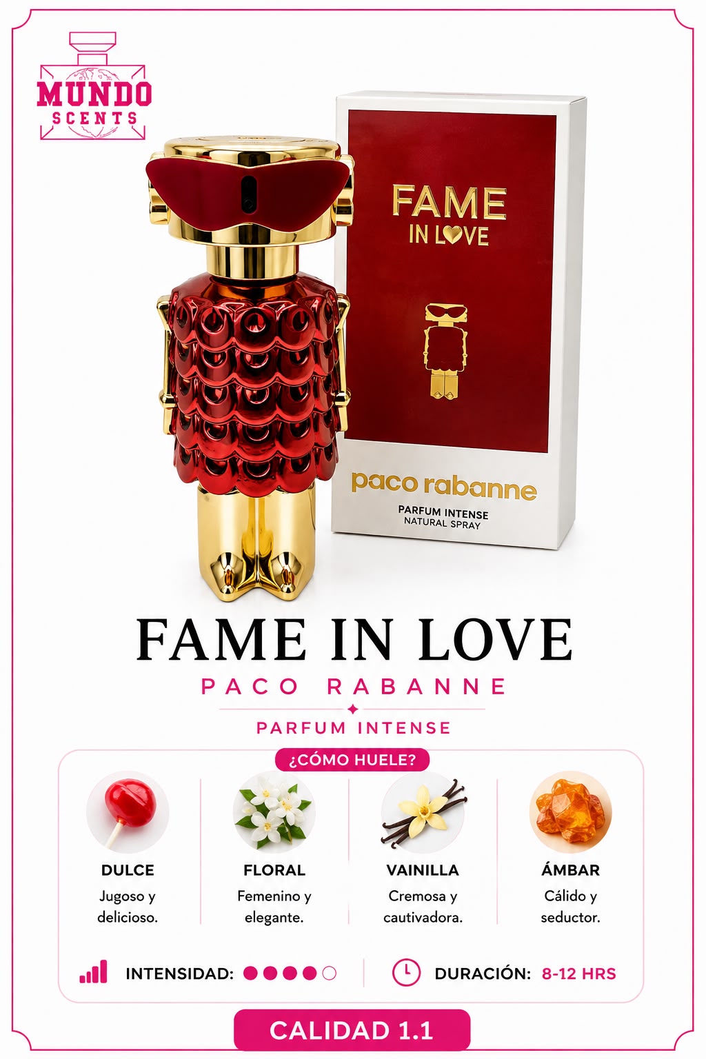 Paco Rabanne Fame In Love - Calidad 1.1