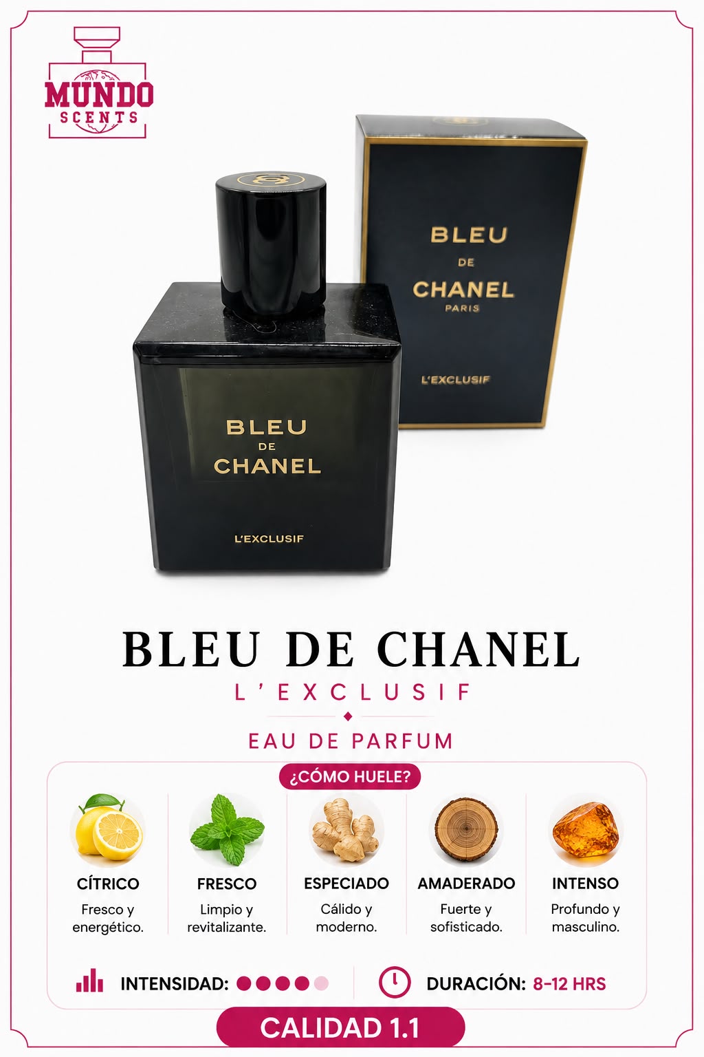 Chanel Bleu de Chanel L'Exclusif - Calidad 1.1