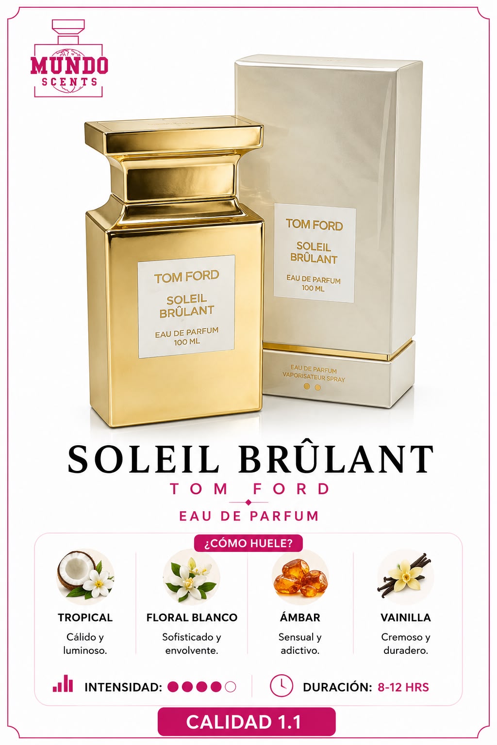 Tom Ford Soley Brulant - Calidad 1.1
