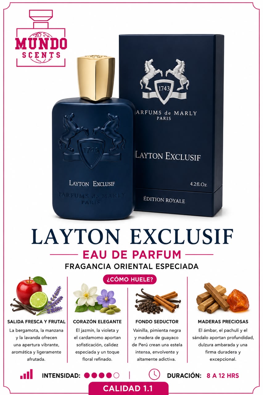 Parfums de Marly Paris Layton Exclusif - Calidad 1.1