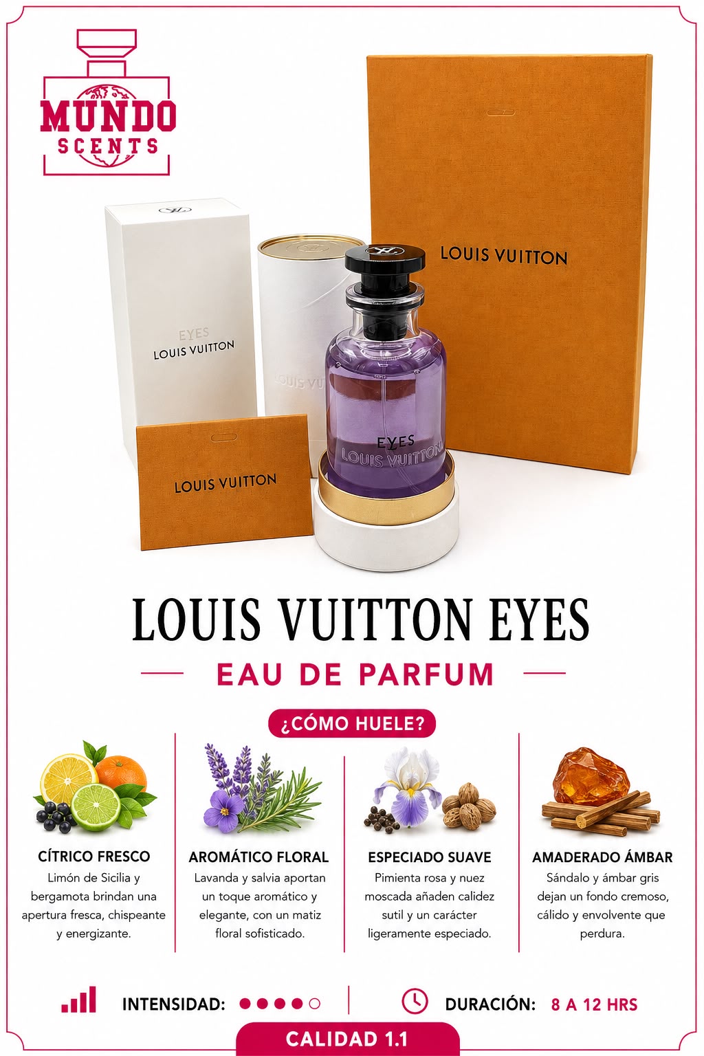 Louis Vuitton Eyes - Calidad 1.1