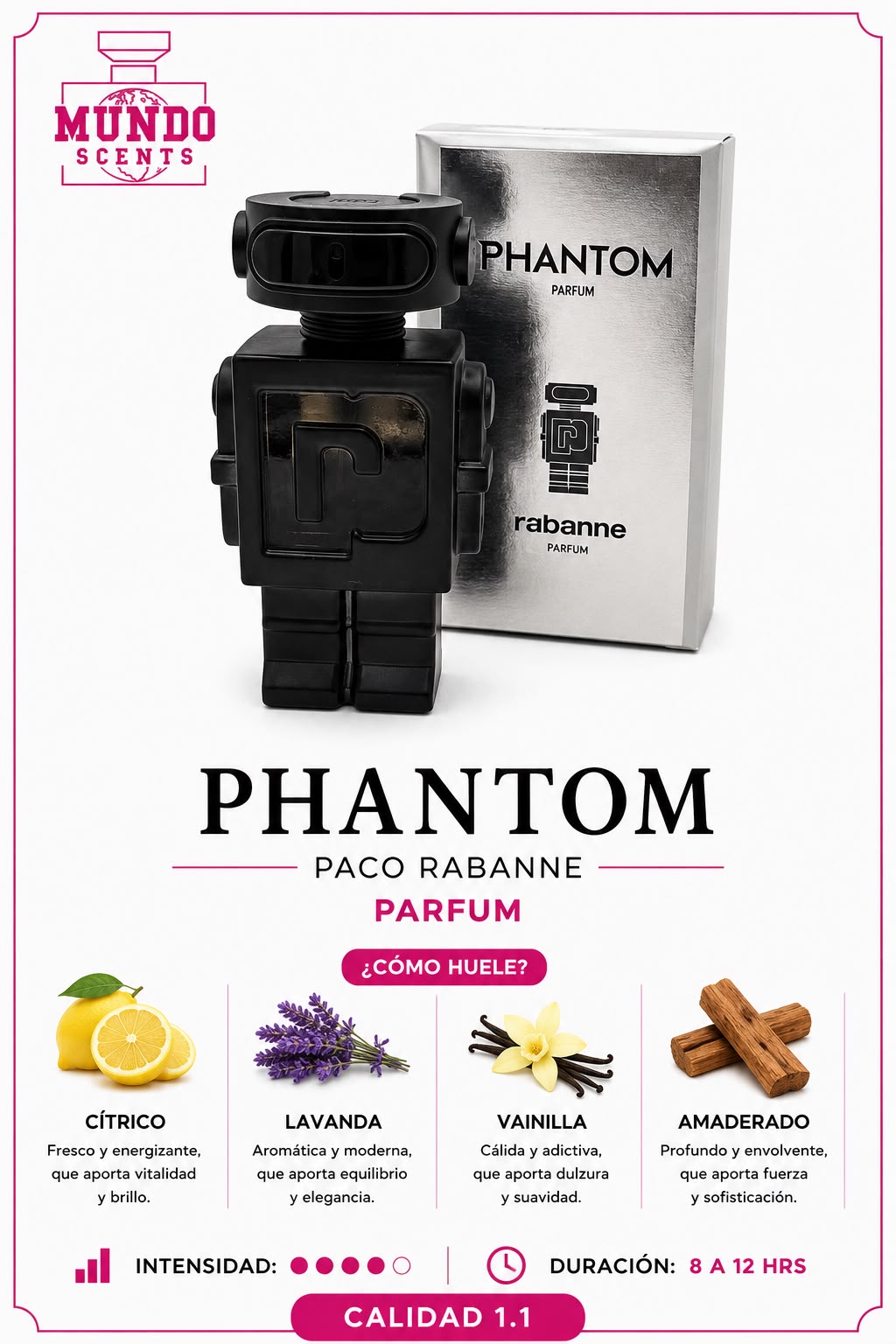 Paco Rabanne Phantom Parfum - Calidad 1.1