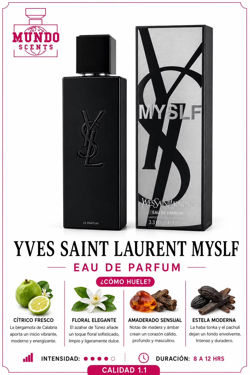 YSL Myself Le Parfum - Calidad 1.1