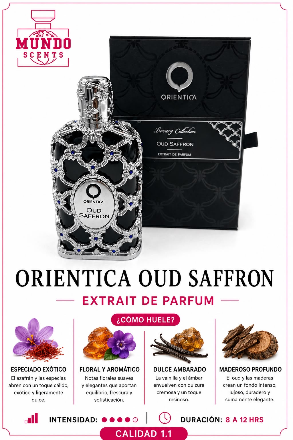 Orientica Oud Saffron - Calidad 1.1