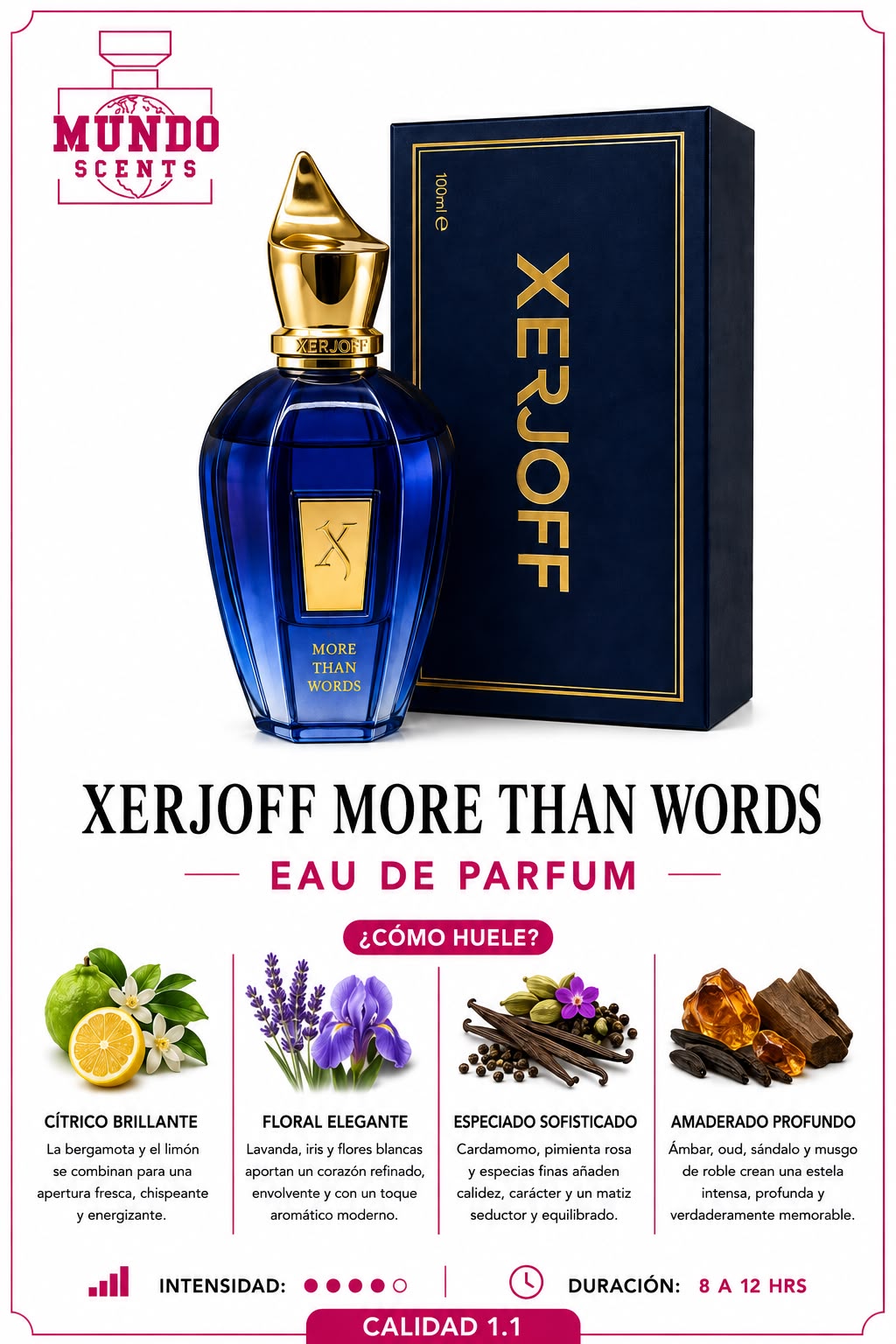Xerjoff More Than Words - Calidad 1.1